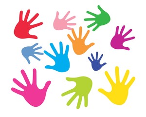 Hand care vector icon illustration design