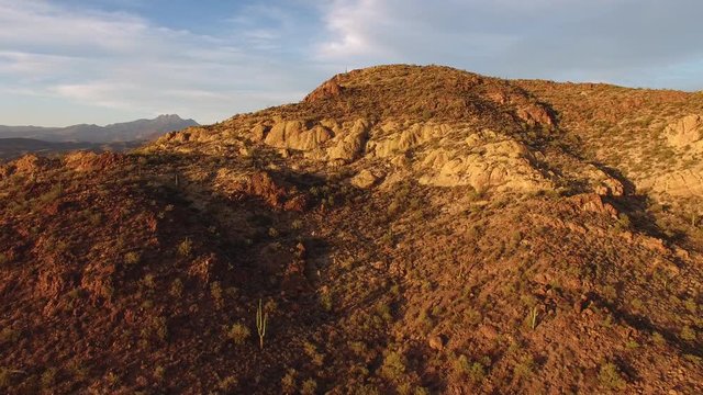 View of Apache trail scenic drive, Arizona, USA