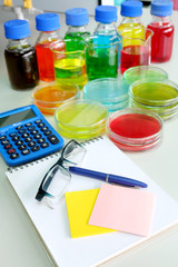 petridish in laboratory