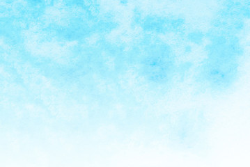 Abstract Blue watercolor pattern background.