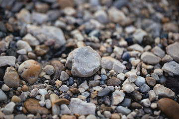 pebbles on the beach
