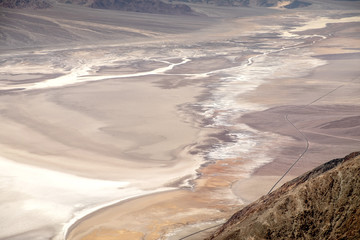 Dante's View, from 11,000' Telescope Peak to -281' Badwater Basin. Death Valley National Park, California, USA