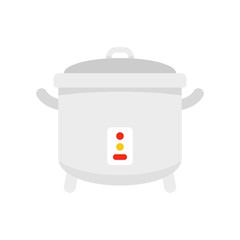 Cooker icon. Flat illustration of cooker vector icon for web design