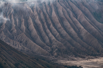 landscape texture of rock mountain with shadow  