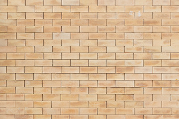 closeup view of  orange brick wall or floor background textured.