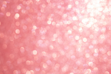 Defocused lights  blurred abstract  pink rose color for background