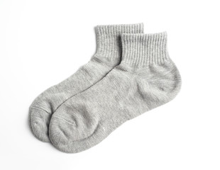 Short Socks on a white background