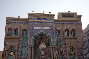 Obraz premium The Ali ibn Ali Talib Mosque, Dubai, UAE
