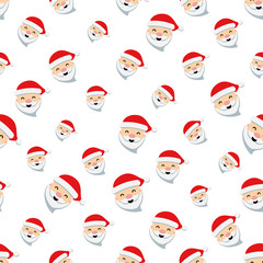 Santa Claus seamless pattern