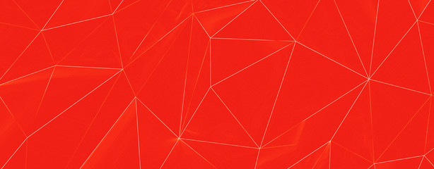 Abstract Neon Orange Background