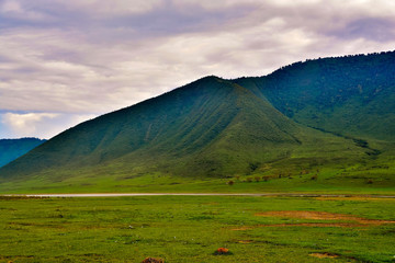 ngorongoro crater at dusk © Jesse