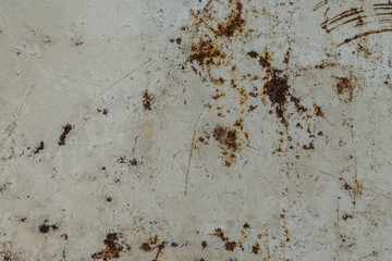 Old rusty zinc plate surface  galvanized, corrugated iron siding vintage texture background