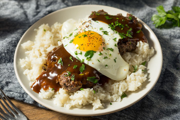 Homemade Hawaiian Loco Moco