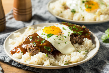 Homemade Hawaiian Loco Moco