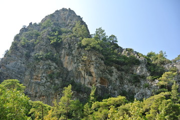 Turkish national park G&ouml;yn&uuml;k Canyon