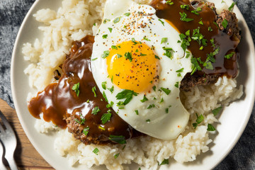 Homemade Hawaiian Loco Moco