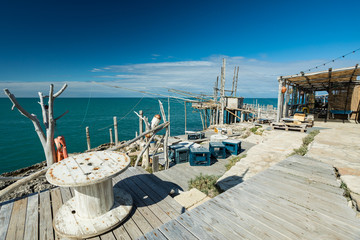 Trabucco di Peschici, Gargano, Puglia
