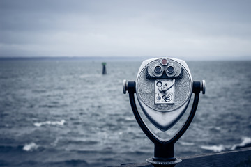 coin operated binoculars - Powered by Adobe