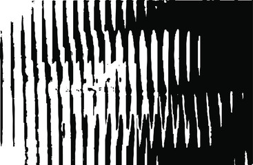 Rough, irregular texture composed of monochrome geometric elements. Overlay distressed grunge background. Abstract vector illustration. Isolated on white background. EPS10