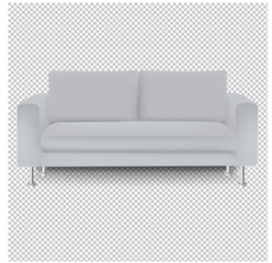 Sofa Bed With Isolated Transparent Background