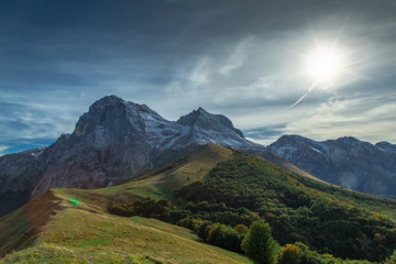 prima neve al gran sasso