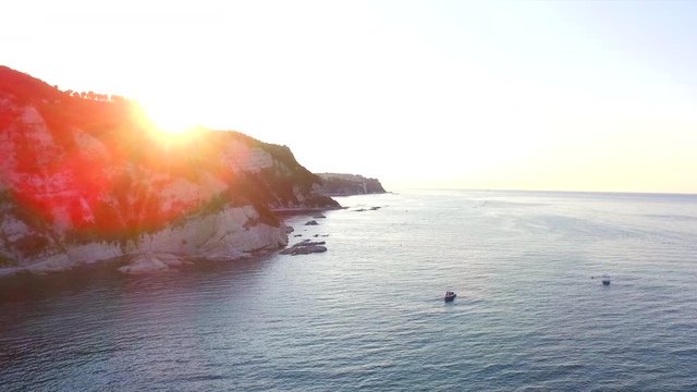 Il Passetto di Ancona visto dal drone