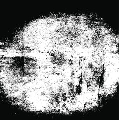 Fototapeta premium Rough black and white texture vector. Distressed overlay texture. Grunge background. Abstract textured effect. Vector Illustration. Black isolated on white background. EPS10.
