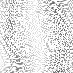 Curvy and geometric lines abstract background, simply and trendy vector design