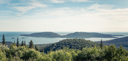 View of  Pic Island from the Overlook