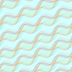 Curvy and geometric lines abstract background, simply and trendy vector design