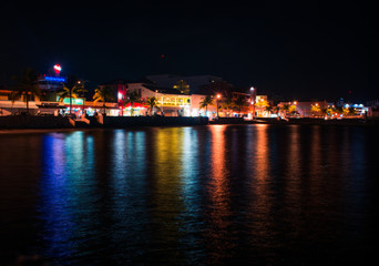 Fototapeta na wymiar Malecón de Cozumel