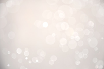 Abstract bokeh lights with soft light background. Blur wall.