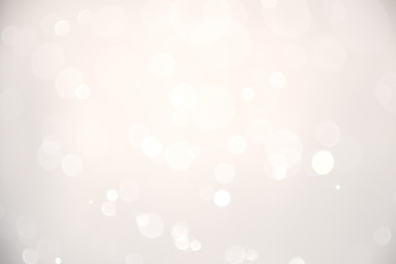 Abstract bokeh lights with soft light background. Blur wall.