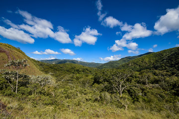 Fototapeta na wymiar Landscape near Samaipata in Bolivia