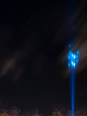 Blue Searchlight