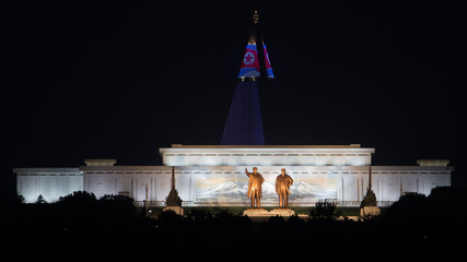 Kim Memorial North Korea