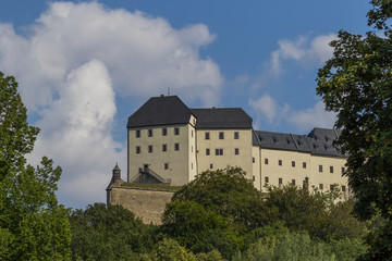 Fototapeta na wymiar The Konigstein fortress