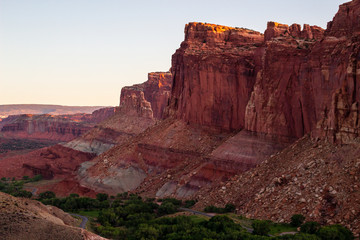 Views of Capitol Reef National Park, Utah