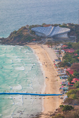 view of the beach koh larn island