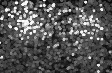 Black silver glitter christmas abstract background