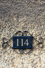 House number 114