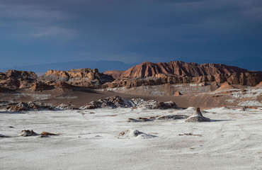Landscape at Valle de la Luna (Chile)