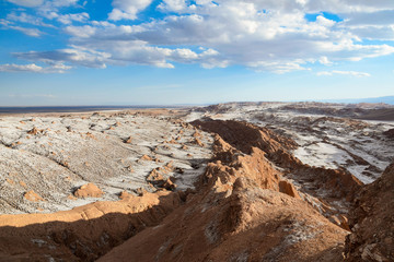 Landscape at Valle de la Luna (Chile)