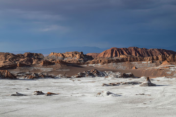 Landscape at Valle de la Luna (Chile)