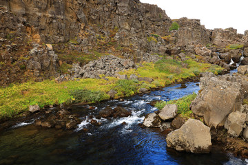 Pingvellir National Park in Iceland, Europe