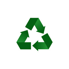 Obraz premium Recycle Icon Vector Logo Design Template Illustration Eps - 10