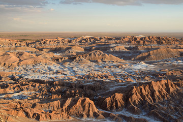 Landscape at Valle de la Luna (Chile)