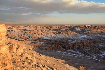 Landscape at Valle de la Luna (Chile)
