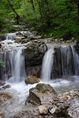 Wasserfall in den Ammergauer Alpen