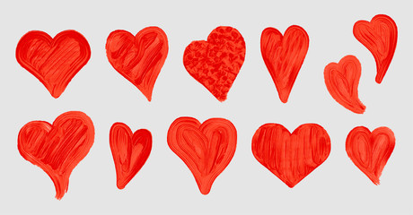 Heart . Heart love icon  vector.Heart shape sketch.